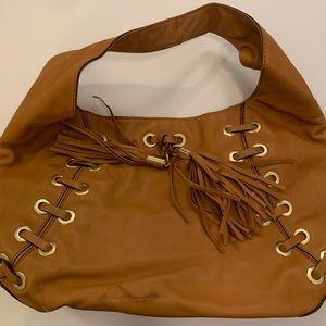 Michael Kors baseball stitch hobo bag